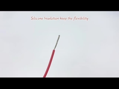 Het vaste lichaam liep Koper het Op hoge temperatuur van de Siliconekabel/vast blikte Koper in