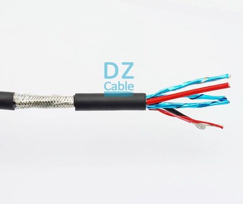 Kwaliteit Industriële Kabel op Maat – Multicore + Multipair Afgeschermd TPV Kabel 4 Paren + 2 Aders Fabriek