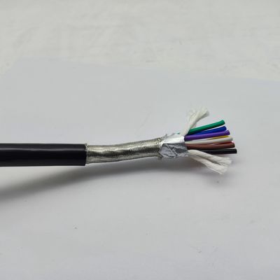 Goede prijs 8x0,75MM2 flexibele dubbel afgeschermde kabel TRVVP gevlochten PVC-kabel Online