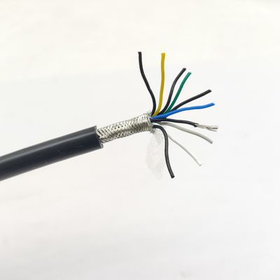 Goede prijs Hoogtemperatuur Kleine diameter kabel Beschermde sensor kabel 5 paar 0,22sqmm Geflechte TC FEP siliconen kabel Online