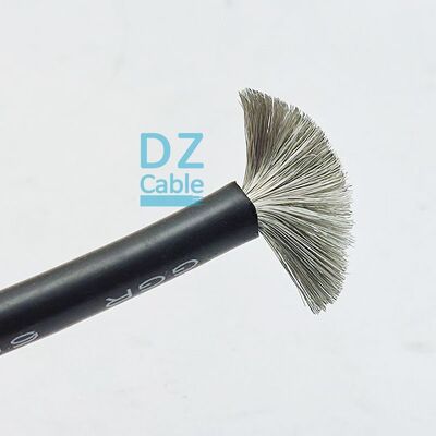 Goede prijs Flexibele ultrafijne geleidende siliconenkabel – CU/siliconen 6 mm² 500 V 200 °C IEC 60228 klasse 5 Online